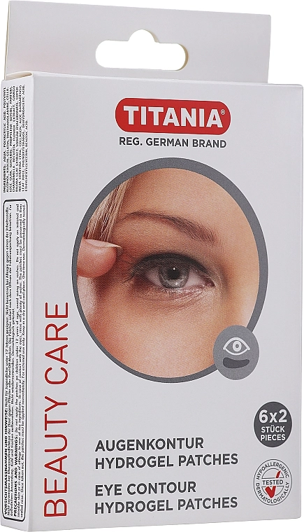 Titania Контурные накладки для глаз гидрогелевые - фото N1
