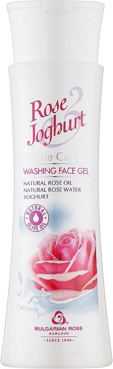 Bulgarian Rose Очищающий гель для лица Rose Joghurt Gentle Care Washing Face Gel - фото N1