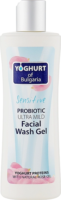 BioFresh Гель-пенка для умывания Yoghurt of Bulgaria Sensitive Probiotic Ultra Mild Wash Gel - фото N5
