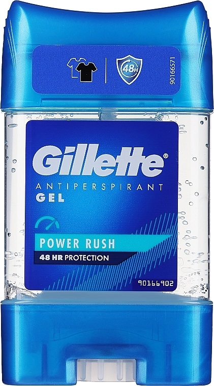 Gillette Дезодорант-антиперспірант гелевий Power Rush Anti-Perspirant Gel For Men - фото N1