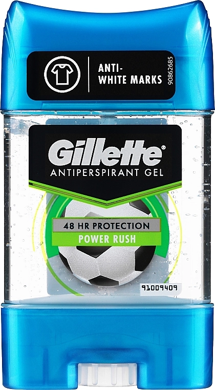 Gillette Дезодорант-антиперспірант гелевий Power Rush Anti-Perspirant Gel For Men - фото N3