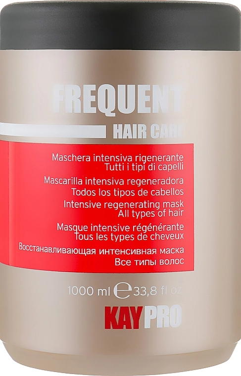 Маска для щоденного застосування - KayPro Frequent Hair Care Mask, 1000 мл - фото N1