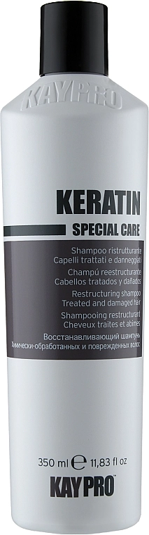Шампунь с кератином - KayPro Keratin Special Care Shampoo, 350 мл - фото N1