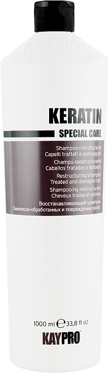 Шампунь с кератином - KayPro Keratin Special Care Shampoo, 1000 мл - фото N1