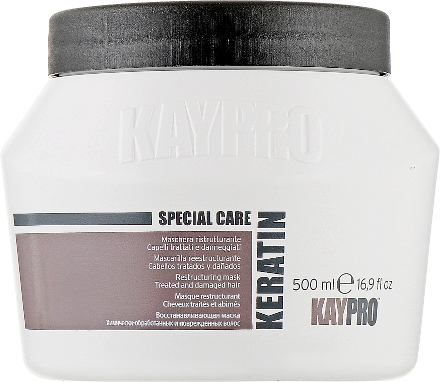 Маска с кератином для волос - KayPro Special Care Keratin Mask, 500 мл - фото N1