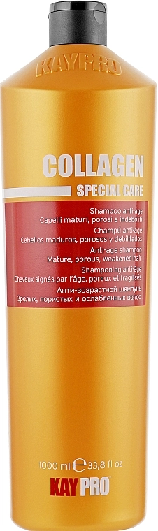 KayPro Шампунь з колагеном для пористого і ослабленого волосся Special Care Shampoo - фото N3