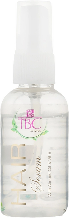 TBC Спеціальна сироватка для волосся Hair Serum With Almond Oil and Vitamin E - фото N2