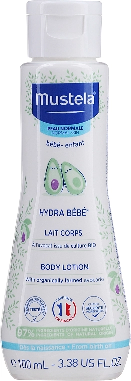 Mustela Увлажняющий лосьон для тела Hydra Bebe Body Lotion - фото N1