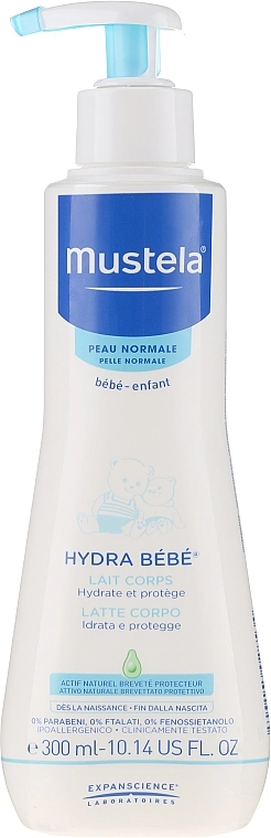 Mustela Увлажняющий лосьон для тела Hydra Bebe Body Lotion - фото N3