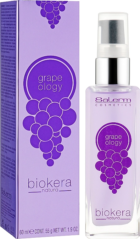 Salerm Виноградное масло для волос Biokera Grapeology - фото N2