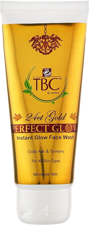 TBC Зволожуючий засіб для вмивання 24ct Gold Perfect Glow Face Wash - фото N3
