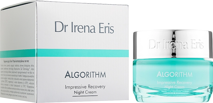 Dr Irena Eris Интенсивно восстанавливающий ночной крем для кожи лица и вокруг глаз Algorithm Impressive Recovery N-Cream - фото N2