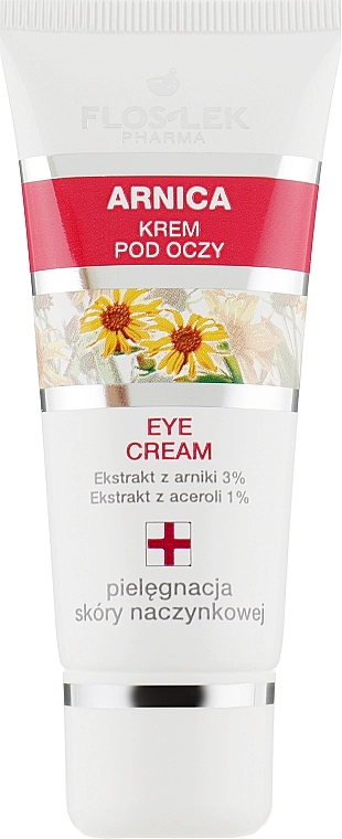 Floslek Крем для шкіри навколо очей Арніка Eye Arnica Cream - фото N2