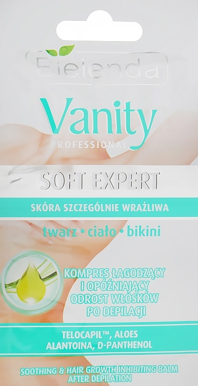Bielenda Набір Vanity Soft Expert (cr/15ml + balm/2x5g + blade) - фото N4