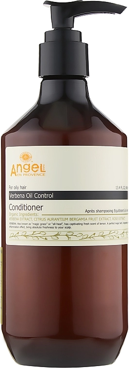 Angel Professional Paris Кондиционер для контроля жирности кожи головы с экстрактом вербены Provence For Oilly Hair Verbena Oil Control Conditioner - фото N1
