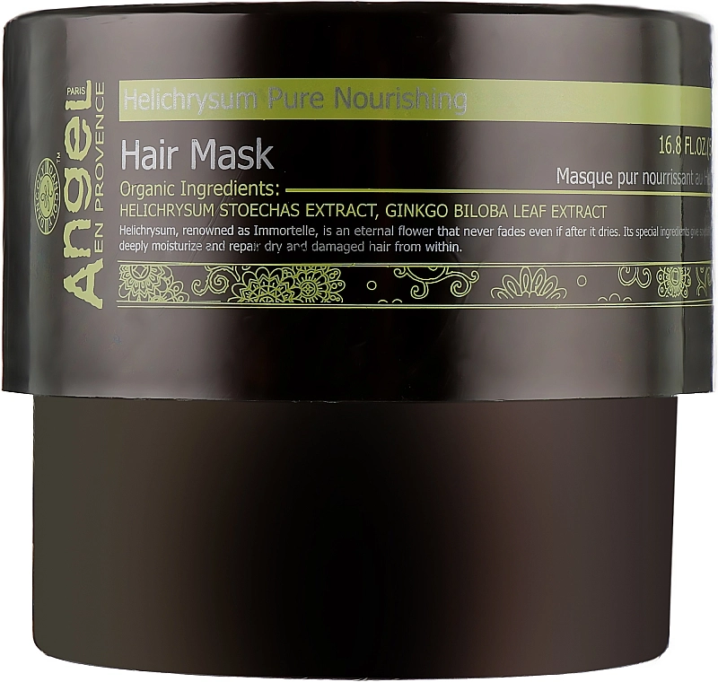 Angel Professional Paris Поживна маска для волосся з екстрактом безсмертника Provence Hair Mask - фото N1