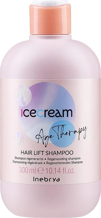 Inebrya Відновлюючий шампунь для зрілого і рідкого волосся Ice Cream Age Therapy Hair Lift Shampoo - фото N1