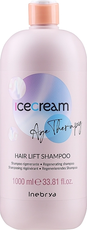Inebrya Відновлюючий шампунь для зрілого і рідкого волосся Ice Cream Age Therapy Hair Lift Shampoo - фото N3