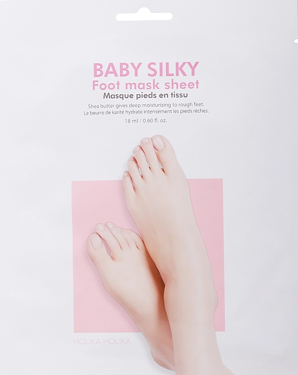 Holika Holika Маска-шкарпетки для ніг Baby Silky Foot Mask Sheet - фото N1
