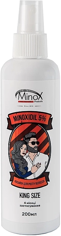 MinoX Лосьон-спрей для роста волос 5% Lotion-Spray For Hair Growth - фото N9