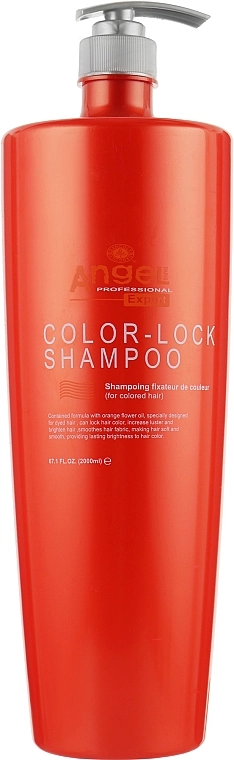 Angel Professional Paris Шампунь для волос "Защита цвета" Expert Hair Color-Lock Shampoo - фото N1