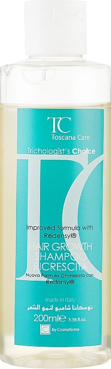 Cosmofarma Шампунь для стимуляції росту волосся Toscana Care Shampoo Ricrescita - фото N2