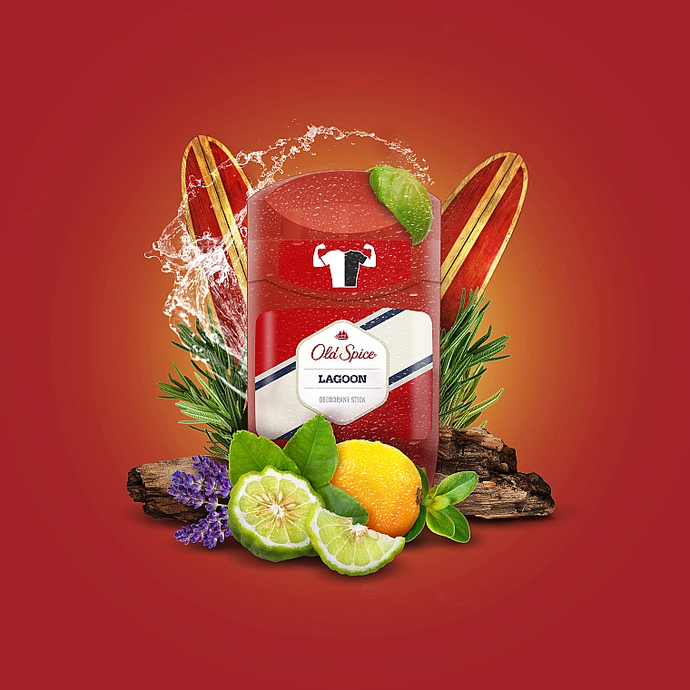 OLD SPICE Дезодорант-стік Lagoon Deodorant Stick - фото N2