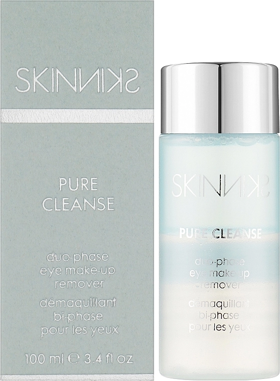 Mades Cosmetics Двофазний засіб для зняття макіяжу з очей Skinniks Pure Cleanse - фото N2