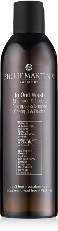 Philip Martin's Шампунь-гель для душа In Oud Wash Shampoo & Shower - фото N1