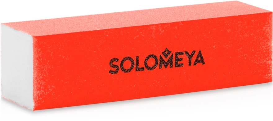 Solomeya Блок-шлифовщик для ногтей, оранжевый Sanding Block - фото N1