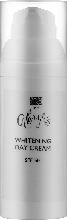 Spa Abyss Отбеливающий фотозащитный крем Whitening Day Cream SPF 50 - фото N1