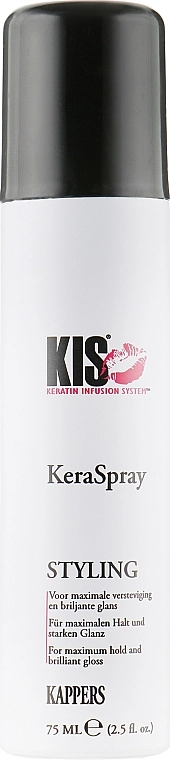 Kis Сухий лак для максимальної фіксації Care Styling KeraSpray, 75ml - фото N1