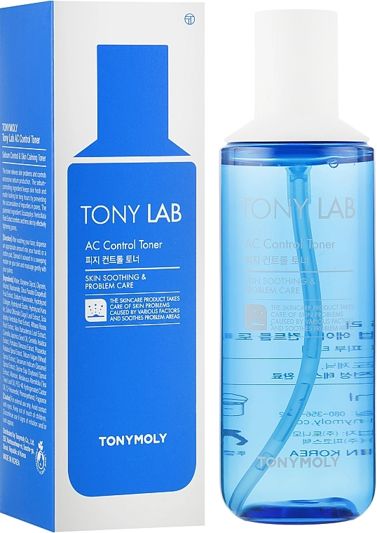 Tony Moly Тонер для проблемної шкіри Tony Lab AC Control Toner - фото N1