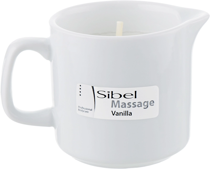 Sibel Восстанавливающее массажное масло-свеча "Ваниль" Massage Candle - фото N2