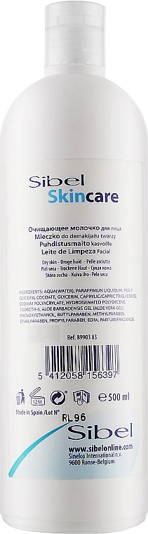 Sibel Очищаюче молочко для сухої шкіри Scin Care Cleansing Milk Face - фото N2