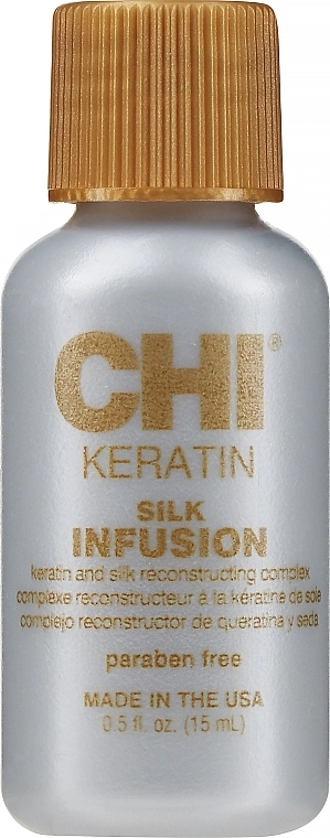 CHI Жидкий шелк для волос Keratin Silk Infusion (мини) - фото N1