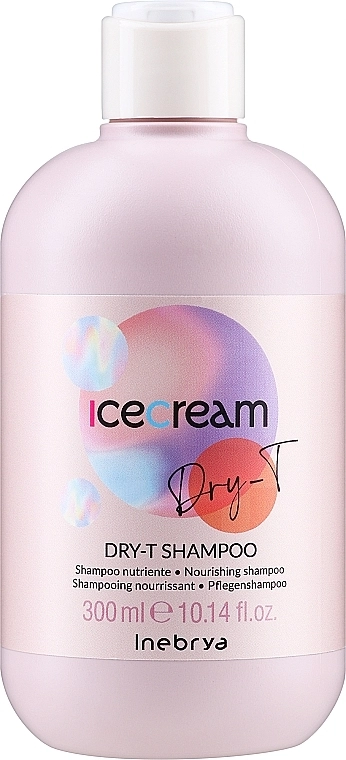 Inebrya Шампунь для сухого волосся Ice Cream Dry-T Shampoo - фото N1