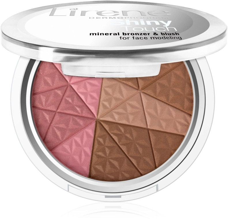 Lirene Shiny Touch Mineral Bronzer & Blush Бронзатор для лица - фото N1