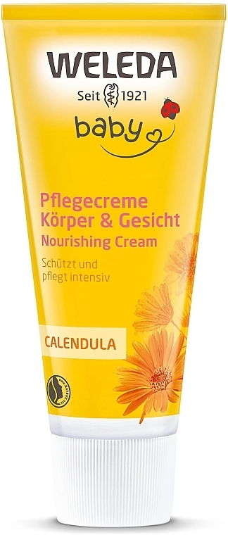 Weleda Детский питательный крем «Календула» Calendula Nourishing Baby Cream - фото N1