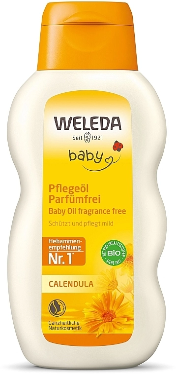 Weleda Масло для немовлят Calendula Pflegeol - фото N1