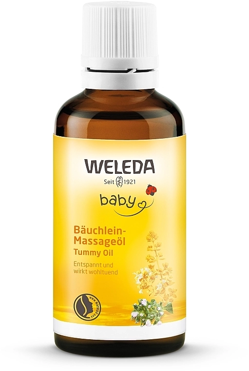 Weleda Масло від вздуття животика у немовлят Baby-Bauchleinol - фото N1