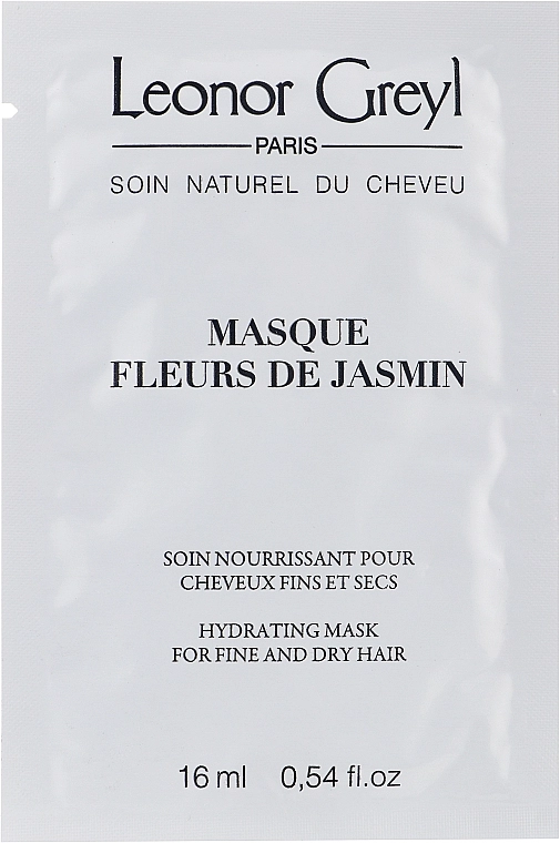 Leonor Greyl Маска для догляду за волоссям з квітів жасмину Masque Fleurs De Jasmin (пробник) - фото N1