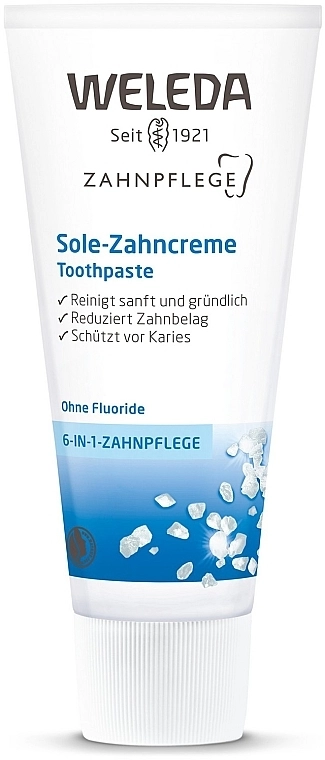 Weleda Зубна паста з мінеральною сіллю Sole-Zahncreme - фото N1