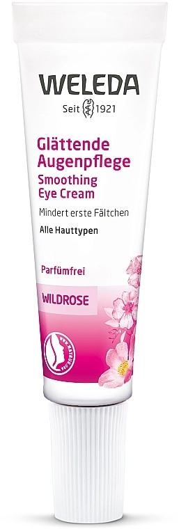 Weleda Рожевий крем для інтенсивного догляду за шкірою навколо очей Wildrose Intensive-Augencreme - фото N1