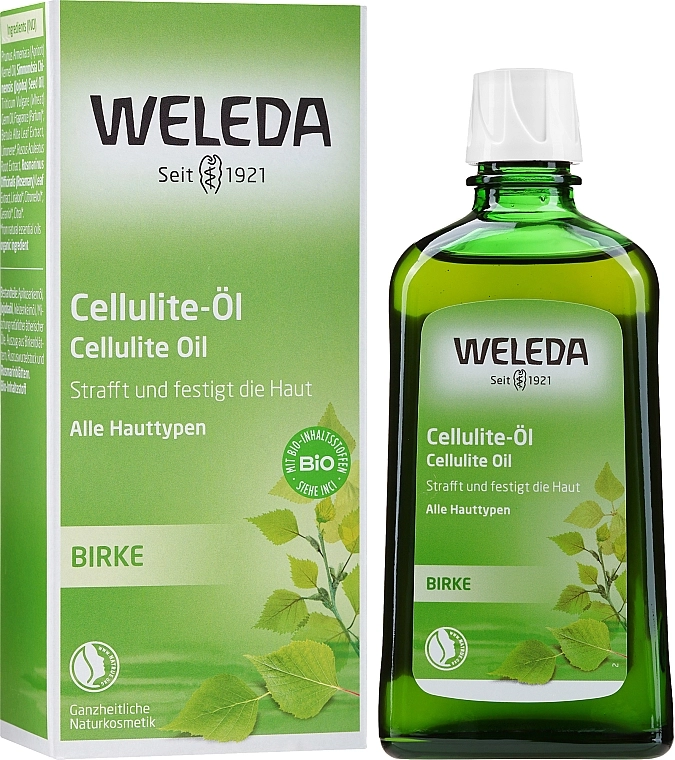 Weleda Березова антицелюлітна масажна олія Birken Cellulite-Ol - фото N4