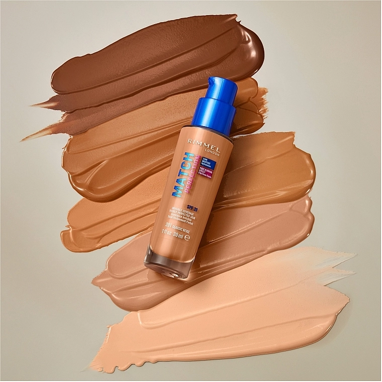 Rimmel Match Perfection Foundation Тональный крем для лица - фото N5