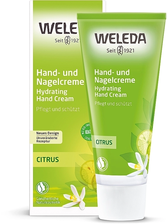 Weleda Цитрусовий крем для рук та нігтів Citrus Hand - und Nagelcreme - фото N2