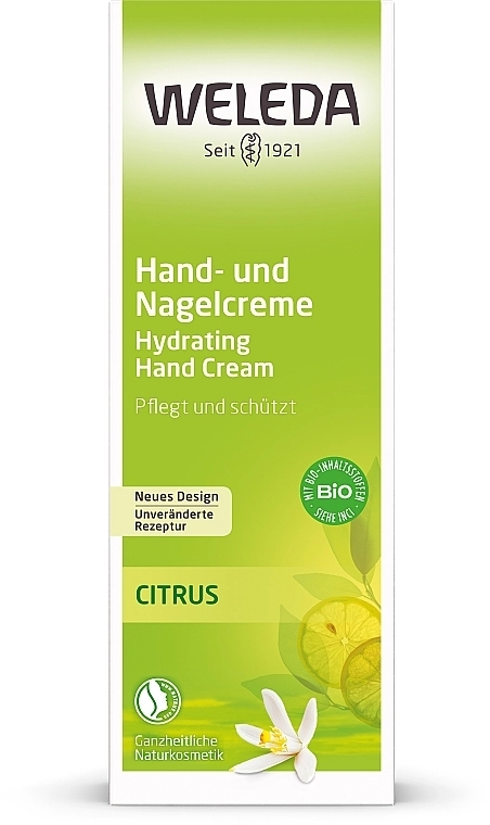 Weleda Цитрусовий крем для рук та нігтів Citrus Hand - und Nagelcreme - фото N3