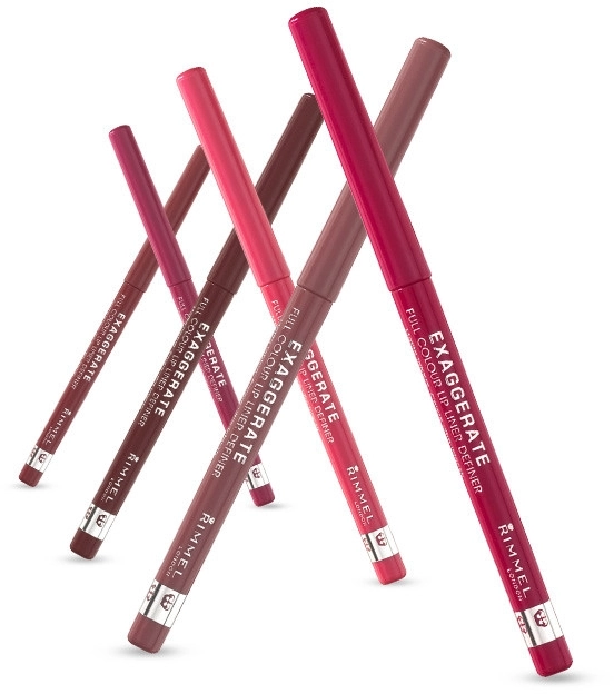 Rimmel Exaggerate Automatic Lip Liner Автоматический карандаш для губ - фото N1