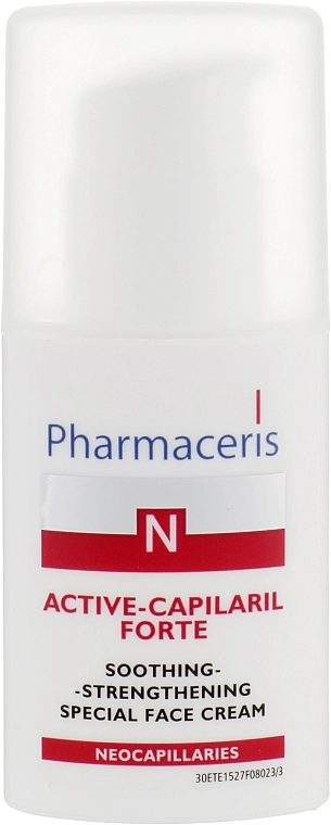 Pharmaceris Специальный успокаивающе-укрепляющий крем для лица N Active-Capilaril Forte Cream - фото N1
